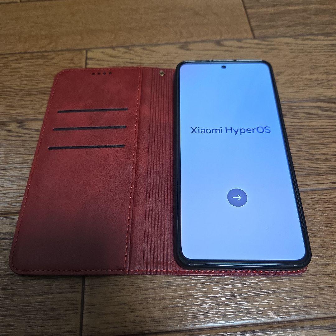 Xiaomi Redmi Note13Pro 5G オーシャンティール ケース付