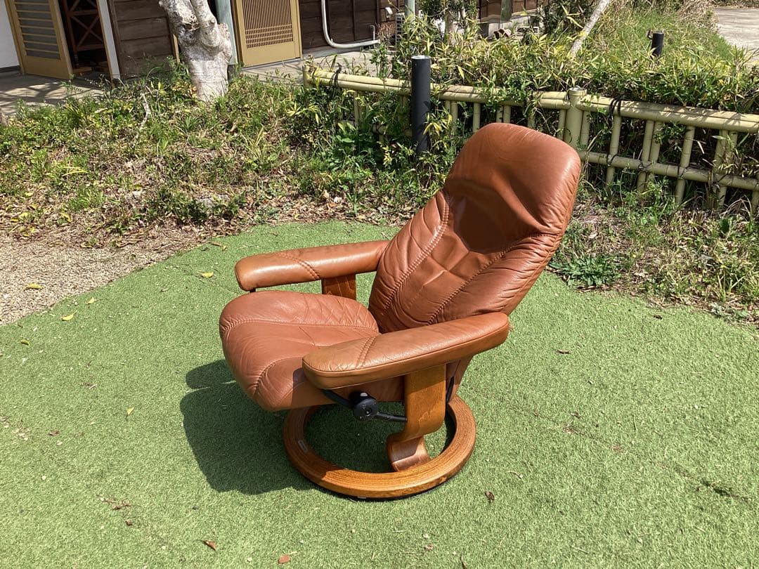 エコーネス　ストレスレス　リクライニング　パーソナル　アームチェア