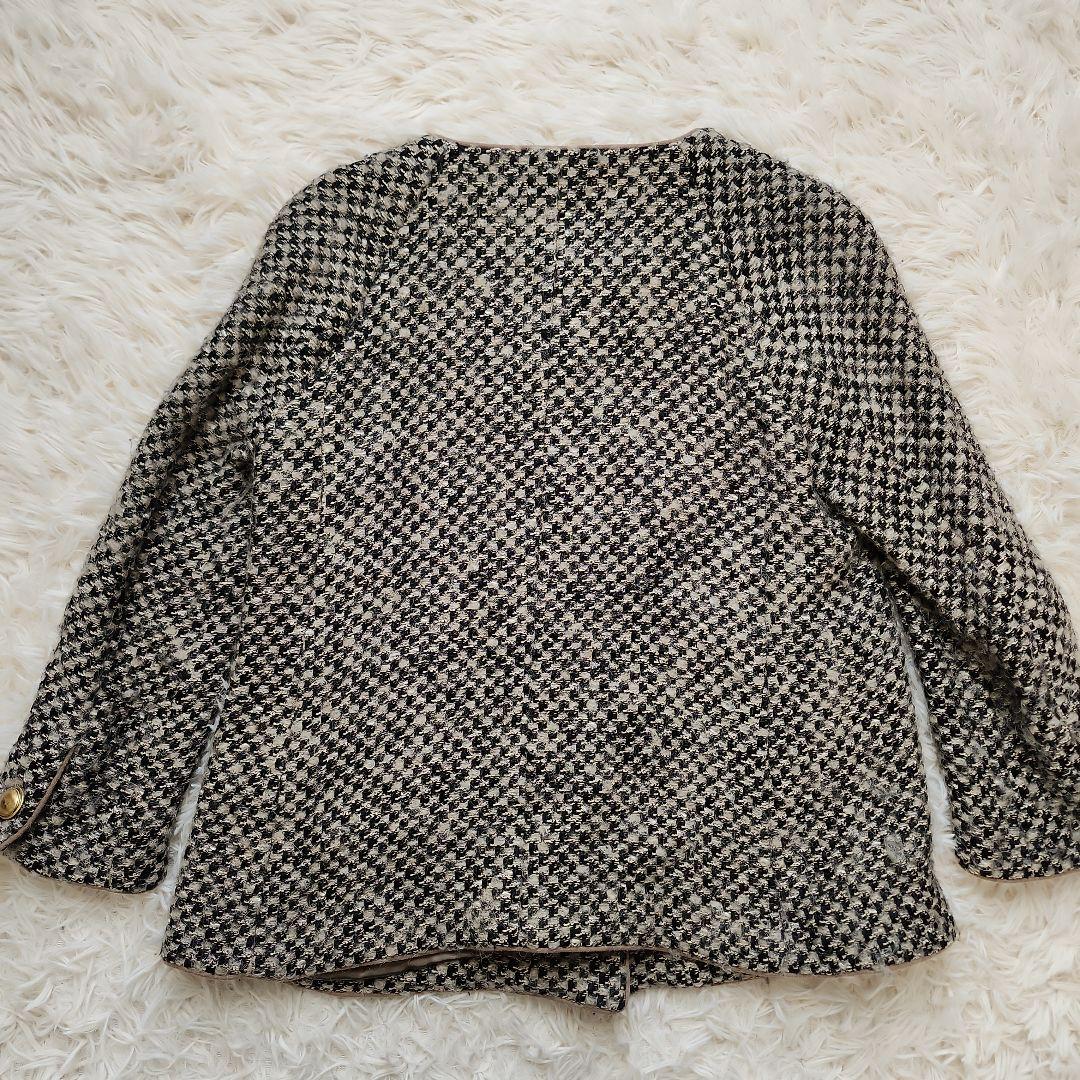 【美品】DEUXIÈME CLASSE チェック柄 テーラードジャケット