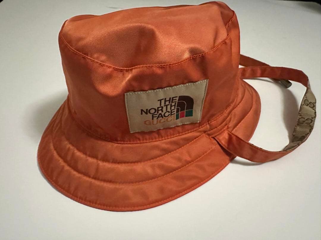 グッチxノースフェイス　GUCCI x NORTHFACE　GGキャンバスハット