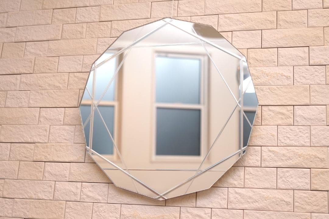 LAC☆ウォールアート ミラー 鏡 オブジェ デザイナーズ AB0057