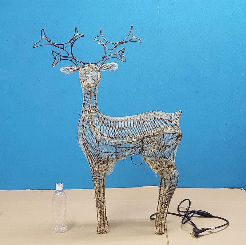 モチーフライト　ミドルゴールデンクロス・トナカイ　JOA-191