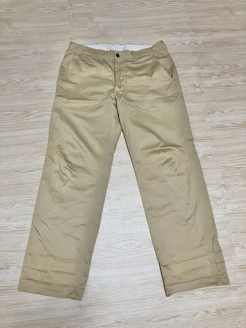 【美品】ウエアハウス 1082 CHINOES チノパン W36