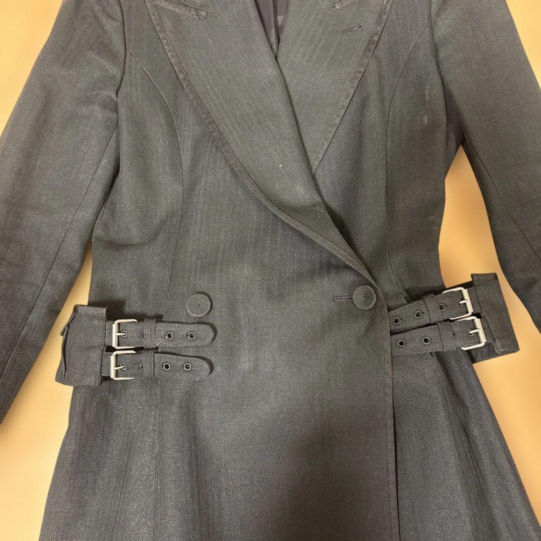 12/27まで ジャン ポール・ゴルチエ ロングジャケット ベルト ポケット