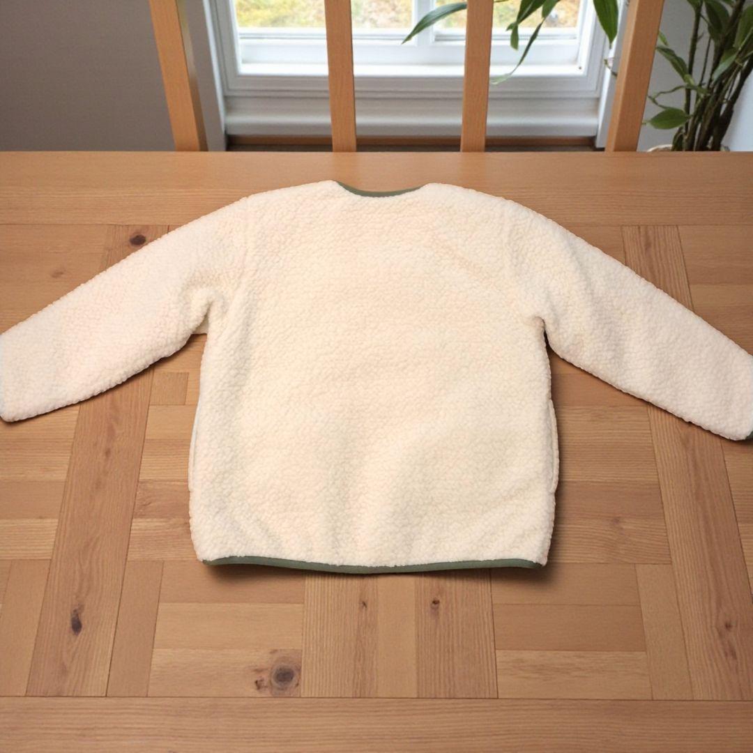 【定価34100円】ダブルビー シープボア素材 リバーシブルジャケット 130