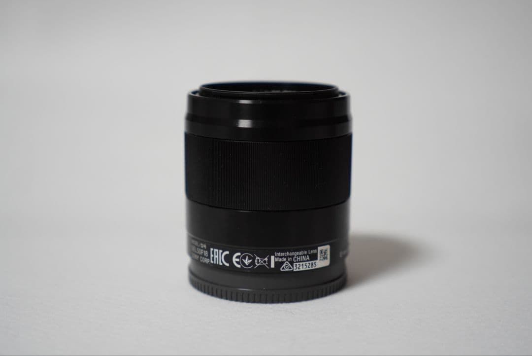 SONY E50mm F1.8 OSS（黒） 単焦点レンズ