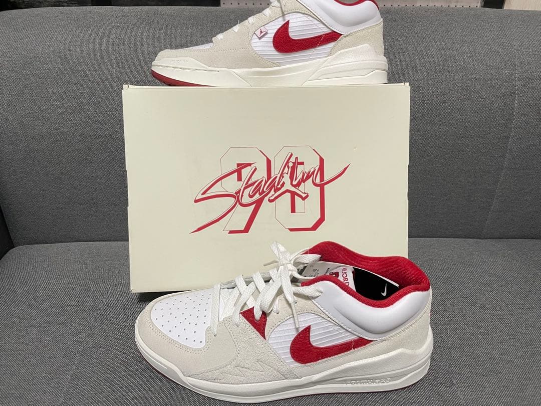 Nike Jordan スタジアム 90 ホワイト/レッド Men’s 27.5