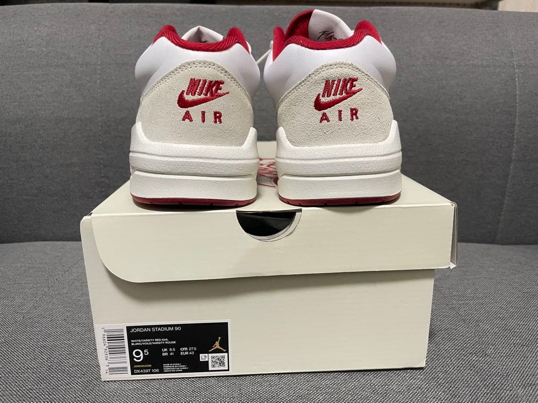 Nike Jordan スタジアム 90 ホワイト/レッド Men’s 27.5