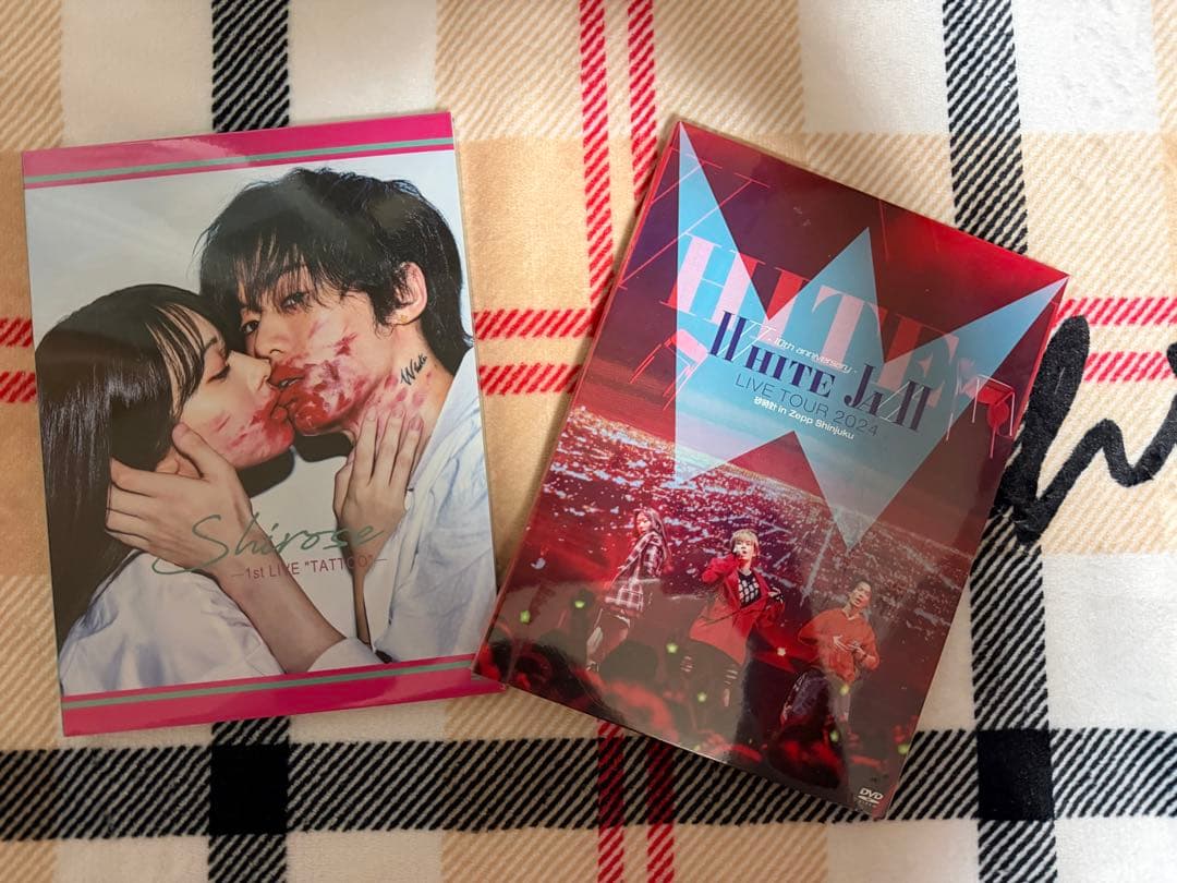 WHITE JAM & SHIROSE DVD &クッション　3点セット