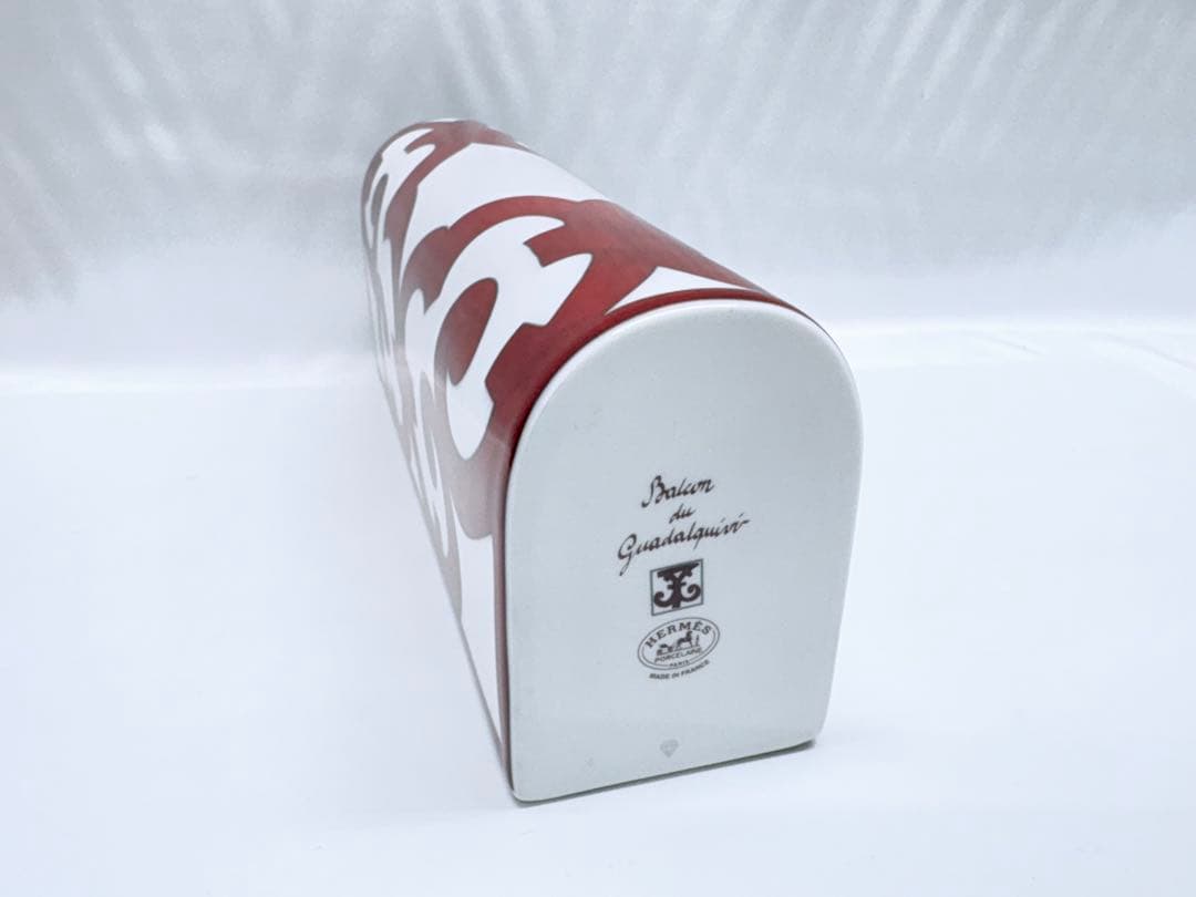 ⑬HERMES/エルメス ガダルキヴィール フラワーベース 一輪挿し