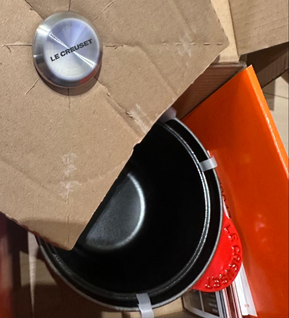 LE CREUSET　ル・クルーゼ ココットエブリィ18　チェリーレッド