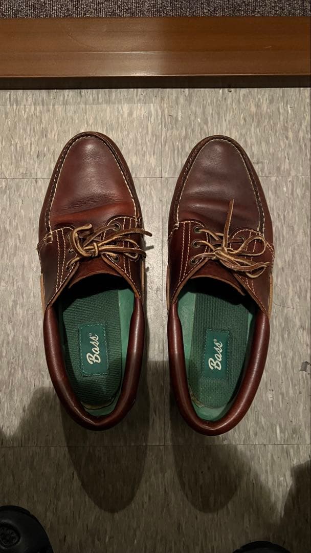 Basil ブラウン モカシン Vibramソール