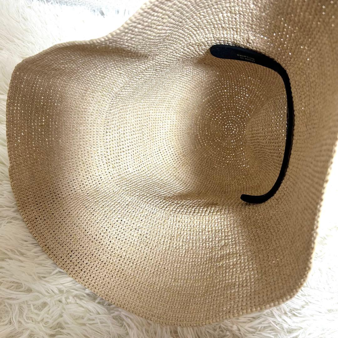 【極美品】ヘレンカミンスキー プロヴァンス10 ラフィアハット ナチュラル