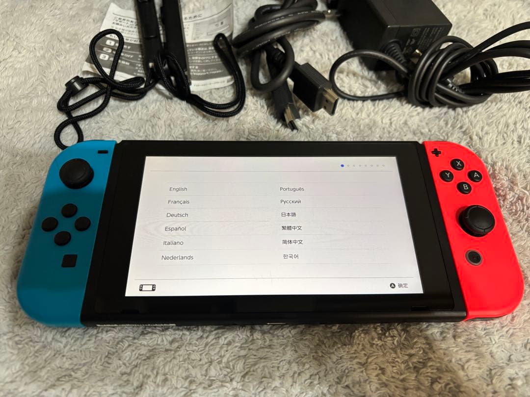 Nintendo Switch ネオンブルー/ネオンレッド HAC-001 本体