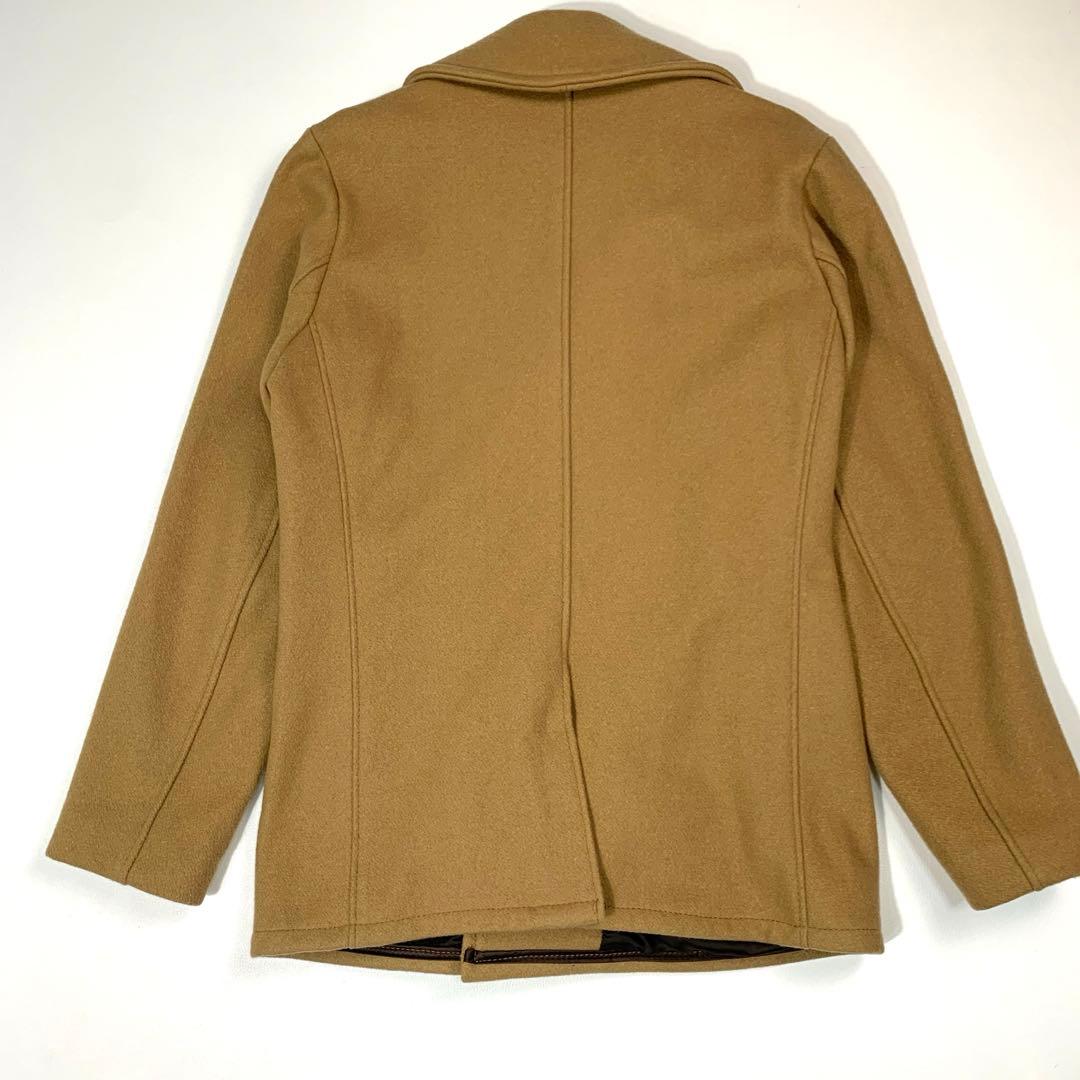 極美品 ショット Schott 740N ダブル ピーコート USA製 ベージュ