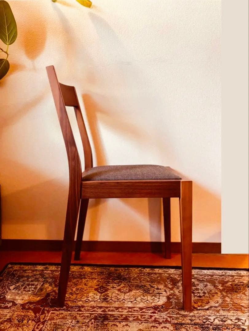 ☘️送料込⭐️美品⭐️廃盤希少⭐️無印良品⭐️ウォールナット材チェア⭐️
