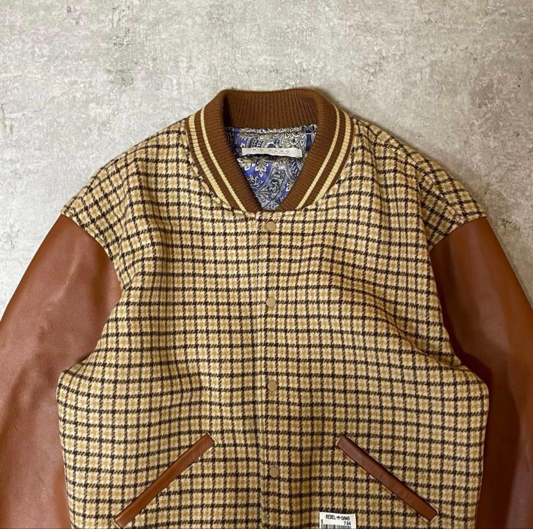 R.M GANG 高橋ラムダ Versity Jacket スタジャン