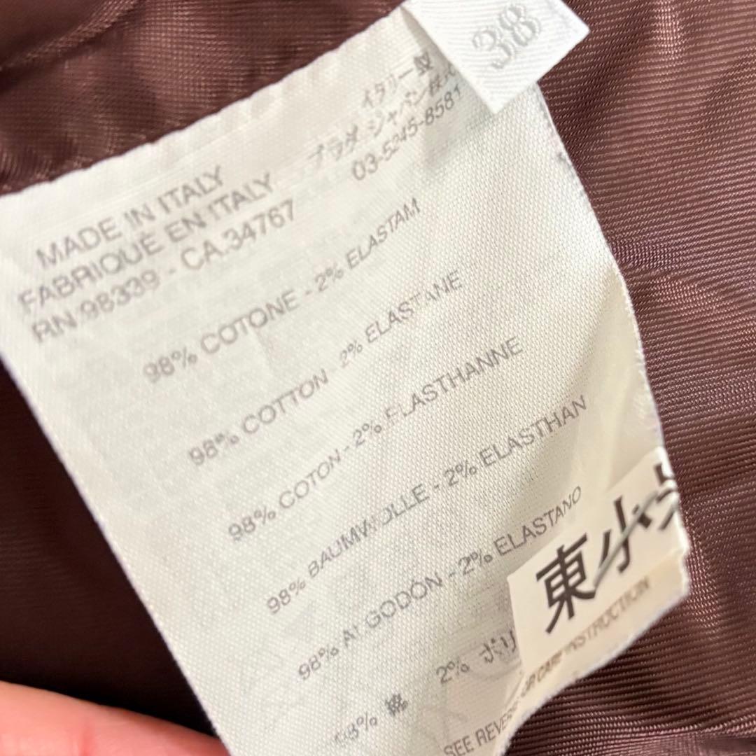 ミュウミュウ　miumiu テーラードジャケット ベロア　スエード　起毛