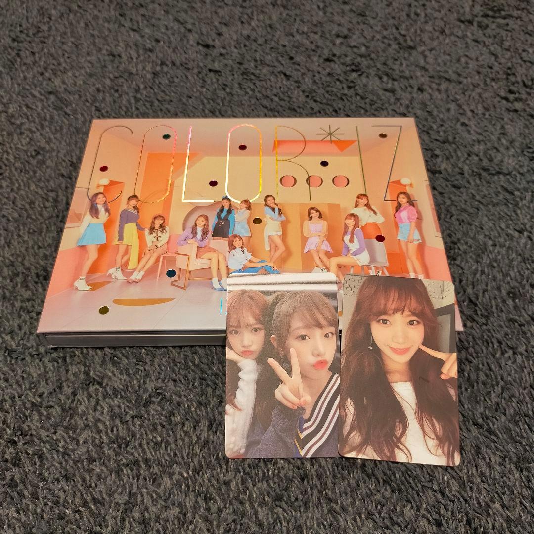 IZ*ONE通常盤アルバムCDセット ポスター・クリアファイル付き