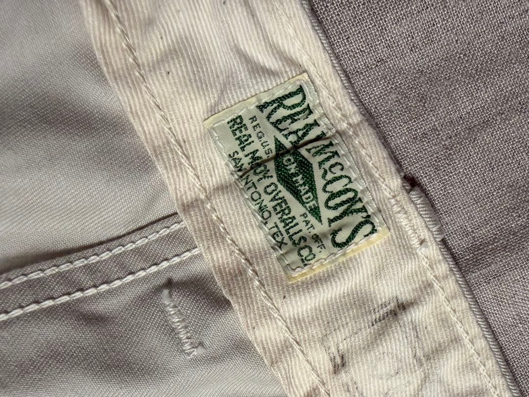 お値下げ！THE REAL McCOY'S リアルマッコイ ブルーシールチノパン