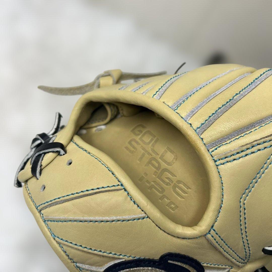 激レア　アシックス　内野グローブ　ゴールドキャメル　軟式　i-PRO