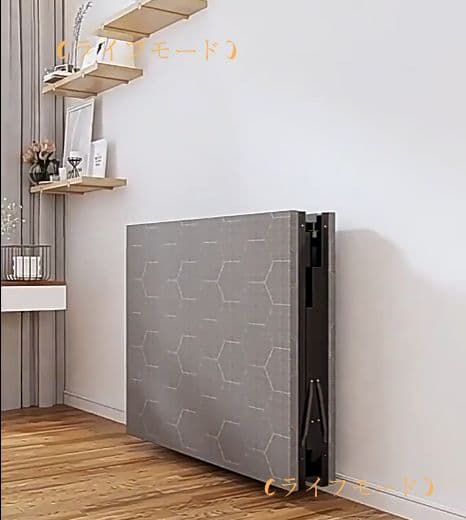 （ライフモード）コンパクトシングル折りたたみベッド 80cm 黒 室内屋外両用