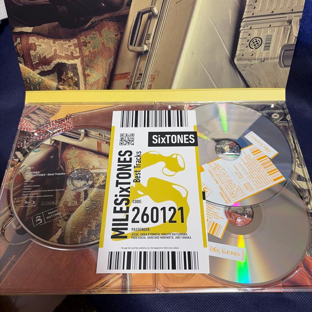 SixTONES MILESixTONES 田中樹　松村北斗　スト　特典付き