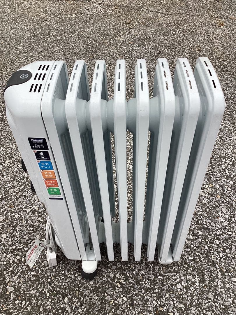 DeLonghi デロンギ　RHJ35M0812　オイルヒーター ホワイト