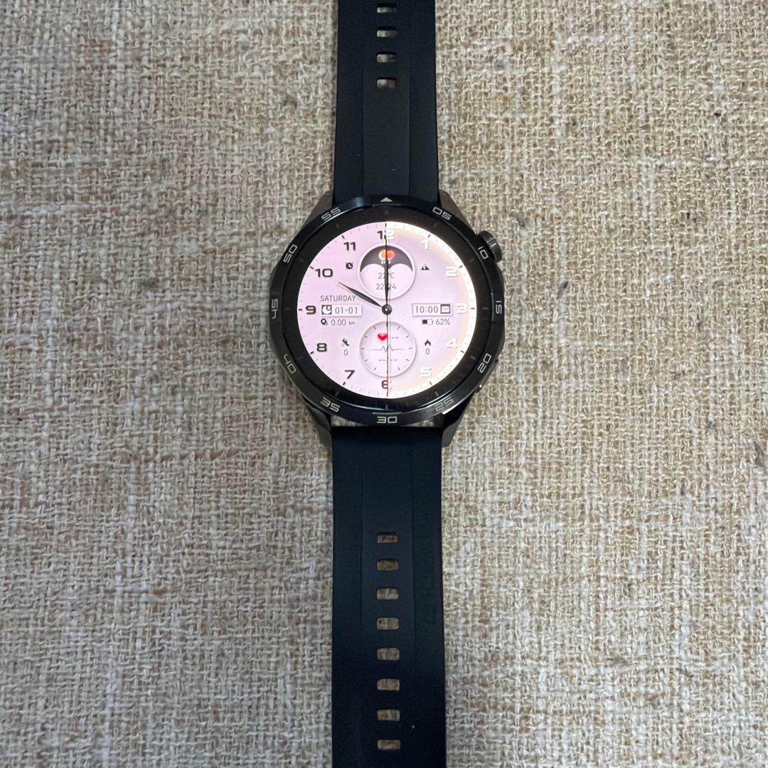 美品　HUAWEI WATCH GT 4 ブラック 本体