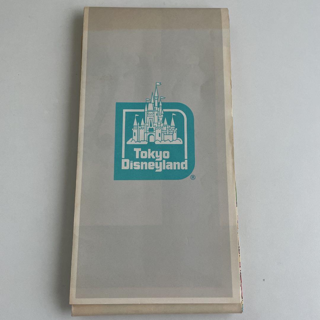 東京ディズニーランド　ガイドマップ　1983年製