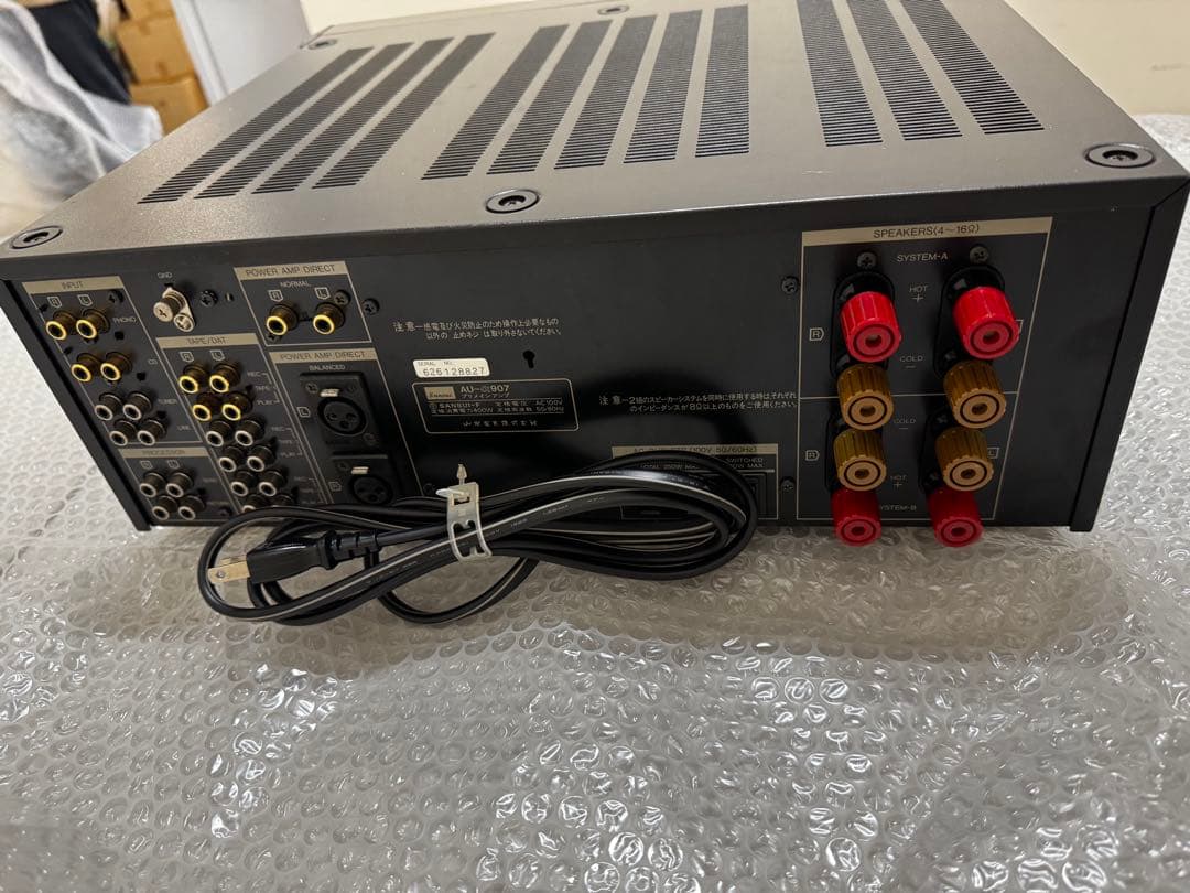 OH済み Sansui AU-907 AVアンプ 黒　専用箱付き※手渡し可品川区