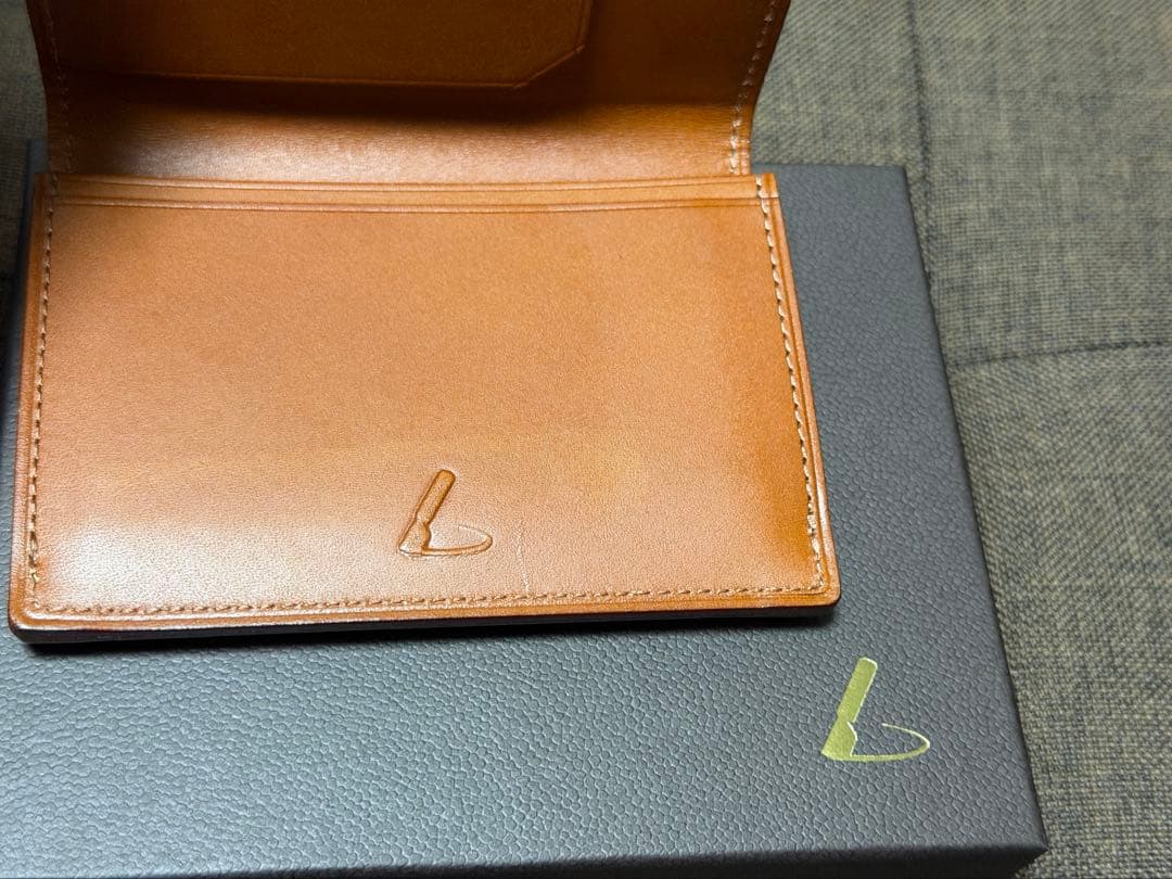 コードバン 名刺入れ 土屋鞄製作所 ダークグリーン