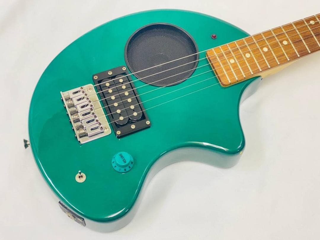 Fernandes ZO-3 Green エレキギター ミニサイズ アンプ内蔵
