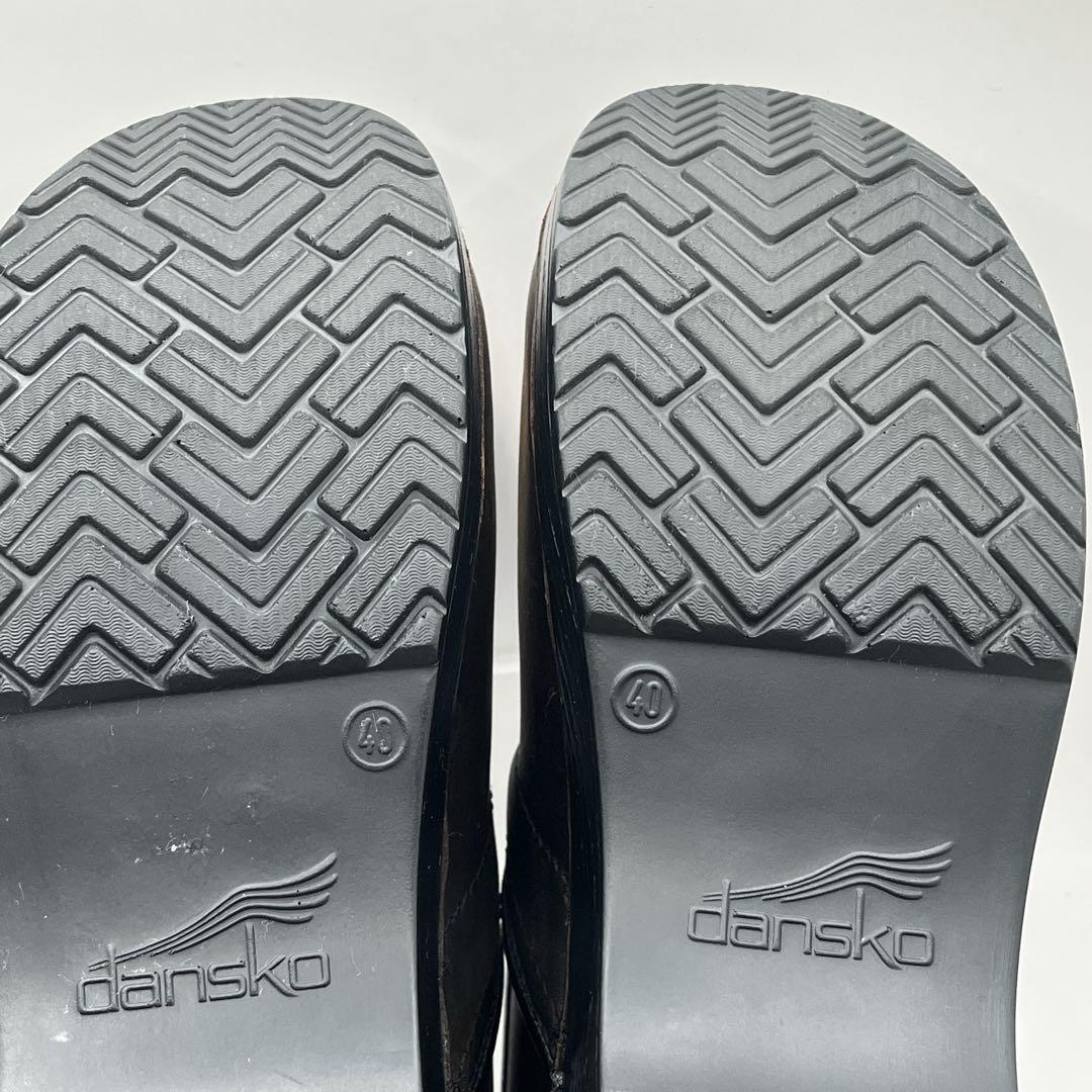 未使用級　DANSKO　プロフェッショナル　グロッグシューズ　ブラウン　40