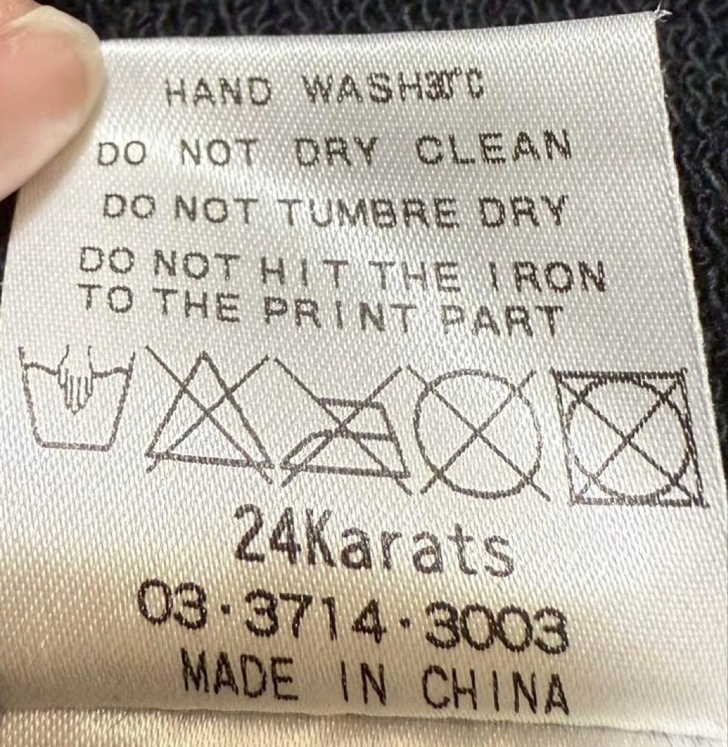 24Karats ジャージセットアップ　フード　ロゴ刺繍　大きいサイズXL