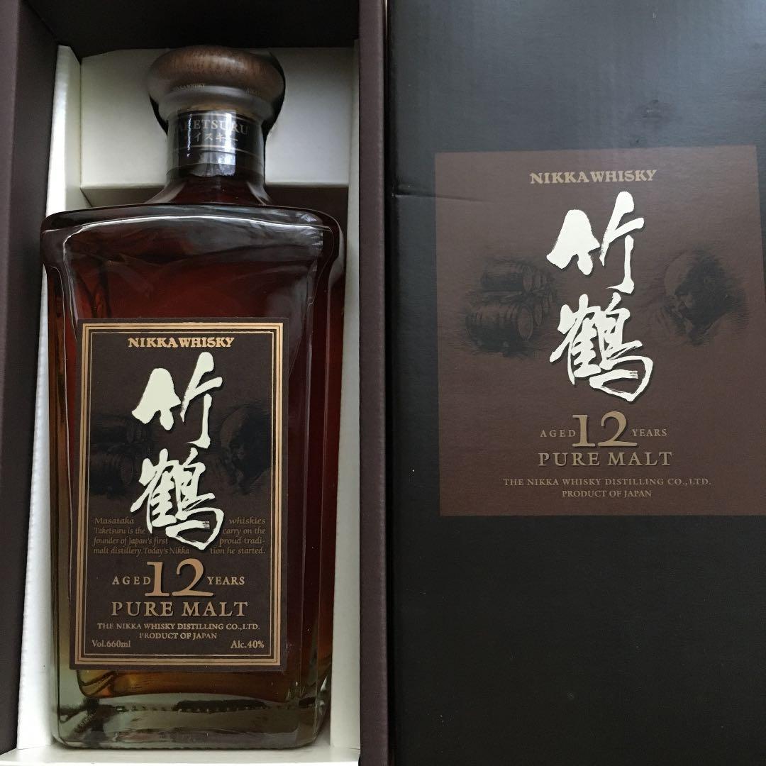 竹鶴12年ピュアモルト　40度　660ml