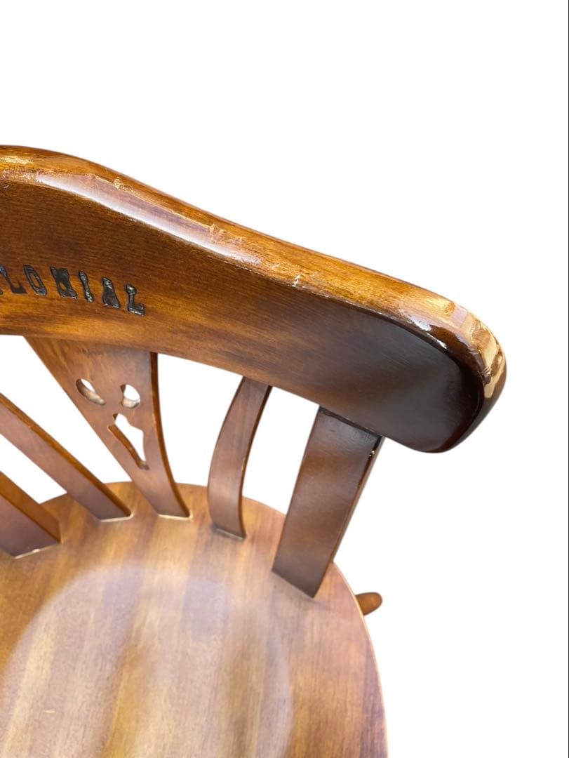 karimoku カリモク コロニアル 回転式 ダイニングチェア