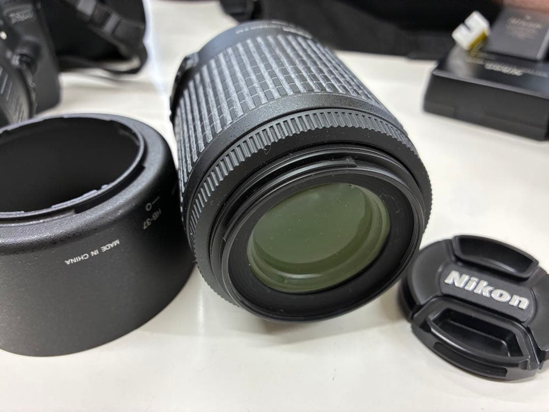 Nikon ニコン D3200 デジタル一眼レフカメラセット【フラッシュ故障？】