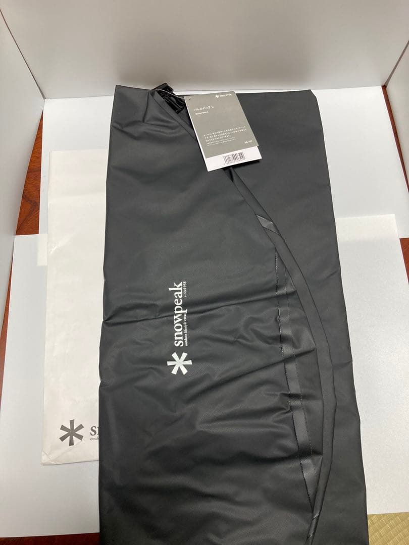 『廃盤品』スノーピーク　バレルバックL UG-437 未使用タグ付き