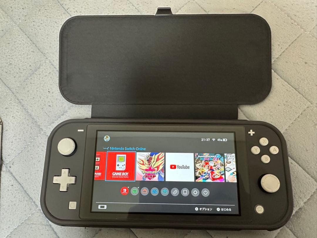 Nintendo Switch Lite 本体　フィルムとケース2種付き