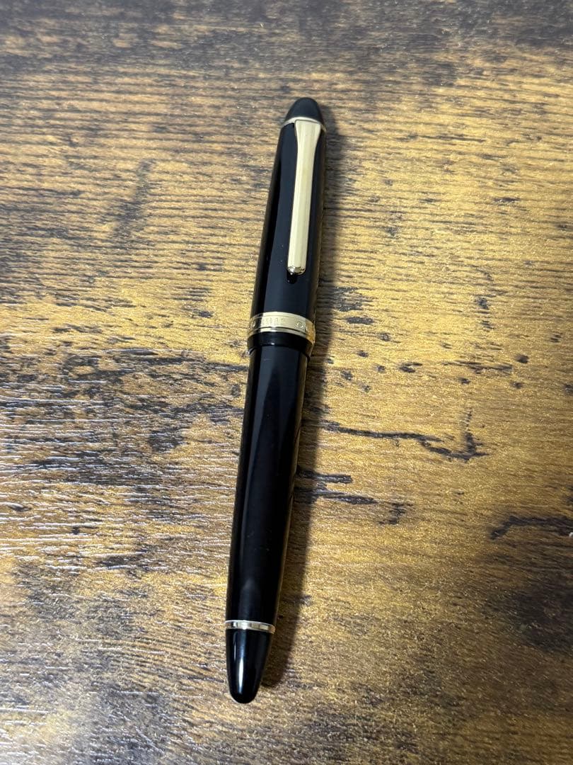 試筆のみ　旧型　ズームニブ　Z 14金　セーラー　万年筆　ホワイトゴールド