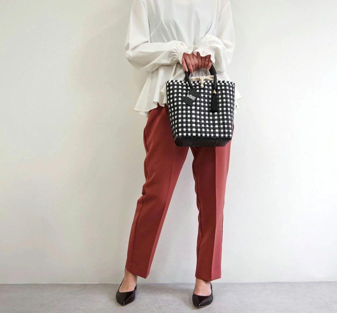 【よっぴママ】WOVEN ウーヴン　メルカドバッグ