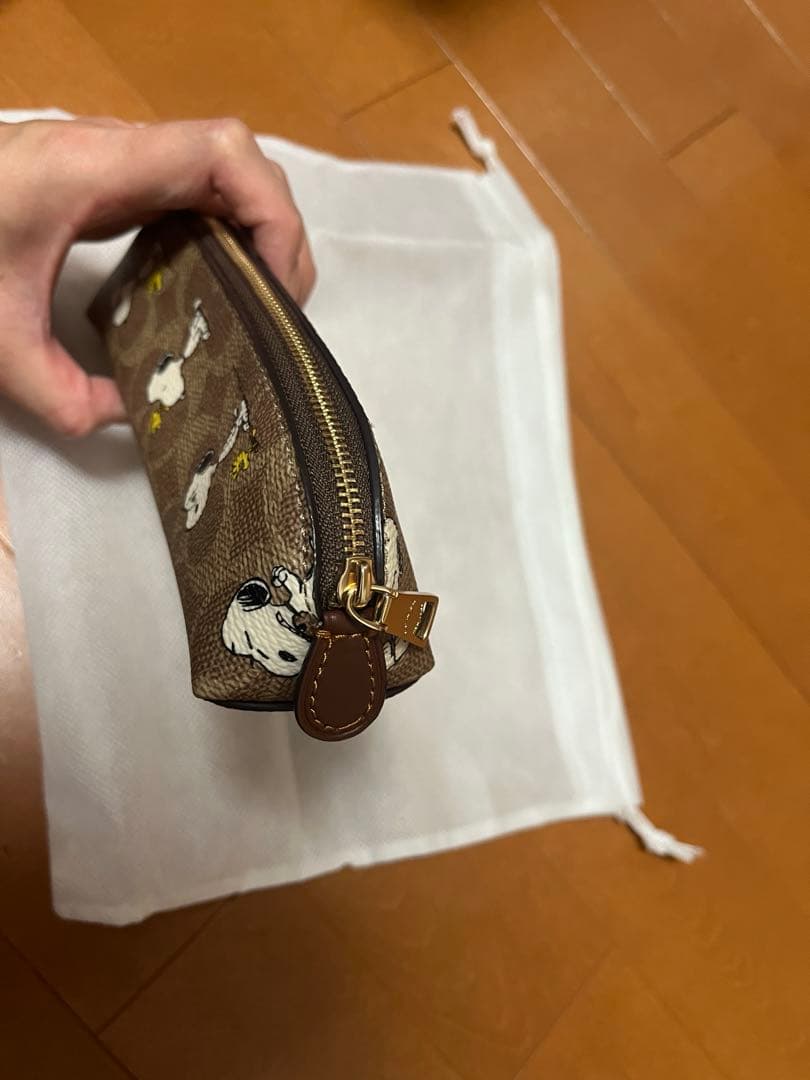 COACH スヌーピー柄 筆箱