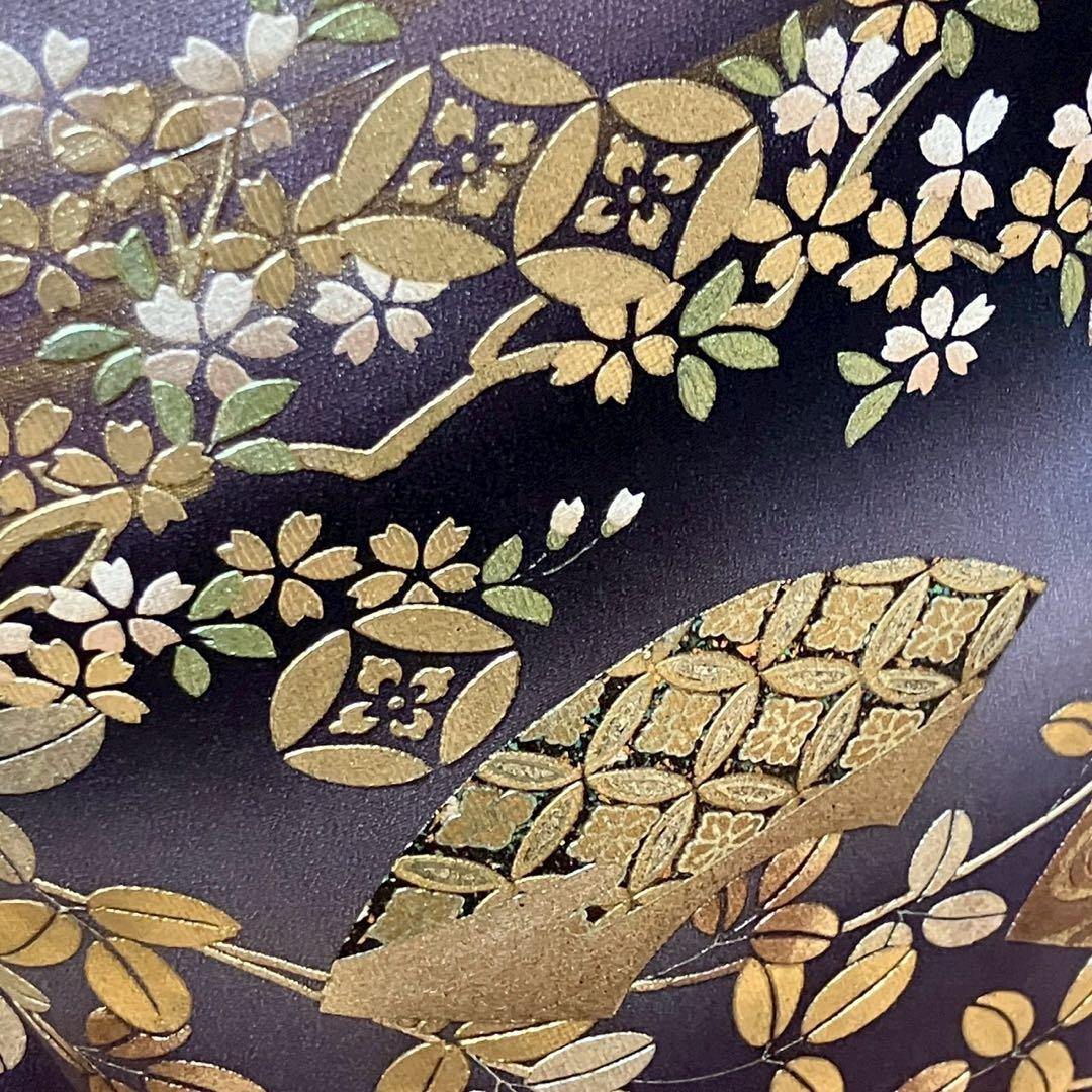 mimion様［7141］黒留袖 泰常 幅広サイズ ロング丈 比翼 五つ紋 正絹