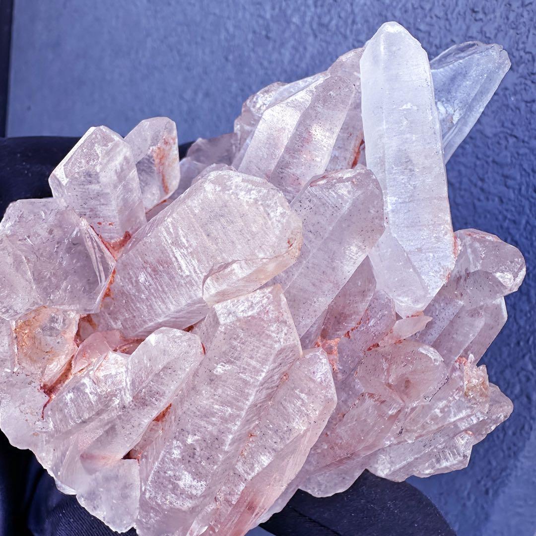 爆レア❗️浄化❗️超綺麗♡超強いパワー ピンク ヒマラヤ クラスター天然石A1449