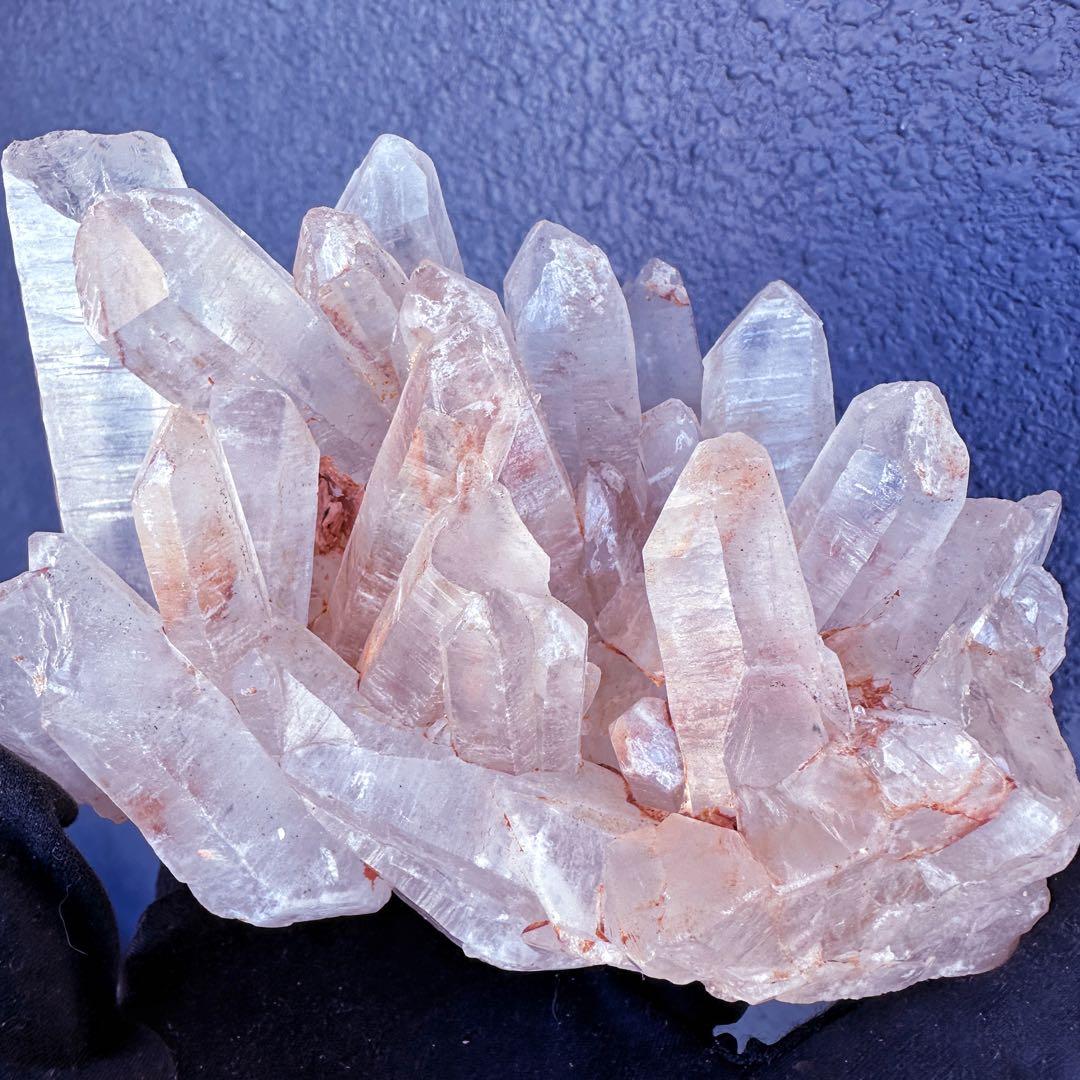 爆レア❗️浄化❗️超綺麗♡超強いパワー ピンク ヒマラヤ クラスター天然石A1449