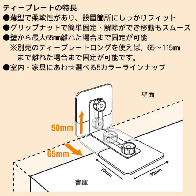 7セット　家具転倒防止（型番：TP-7090G）【未使用品】