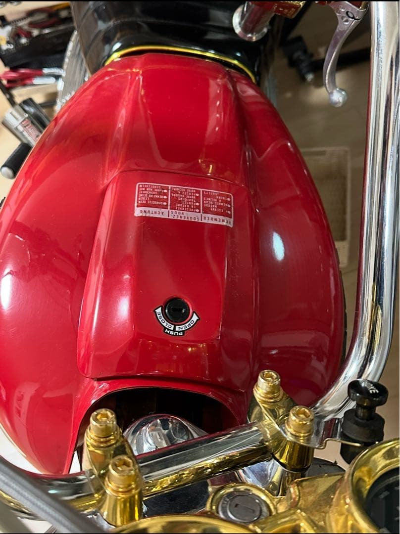 ヤカンタンク　やかん　バブ　cb250t cb400t ホーク2 純正　ラッパ