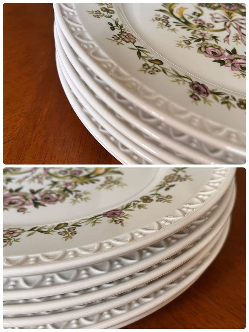 【レア美品】ビレロイ＆ボッホ★トリアノン★デザート皿　6枚