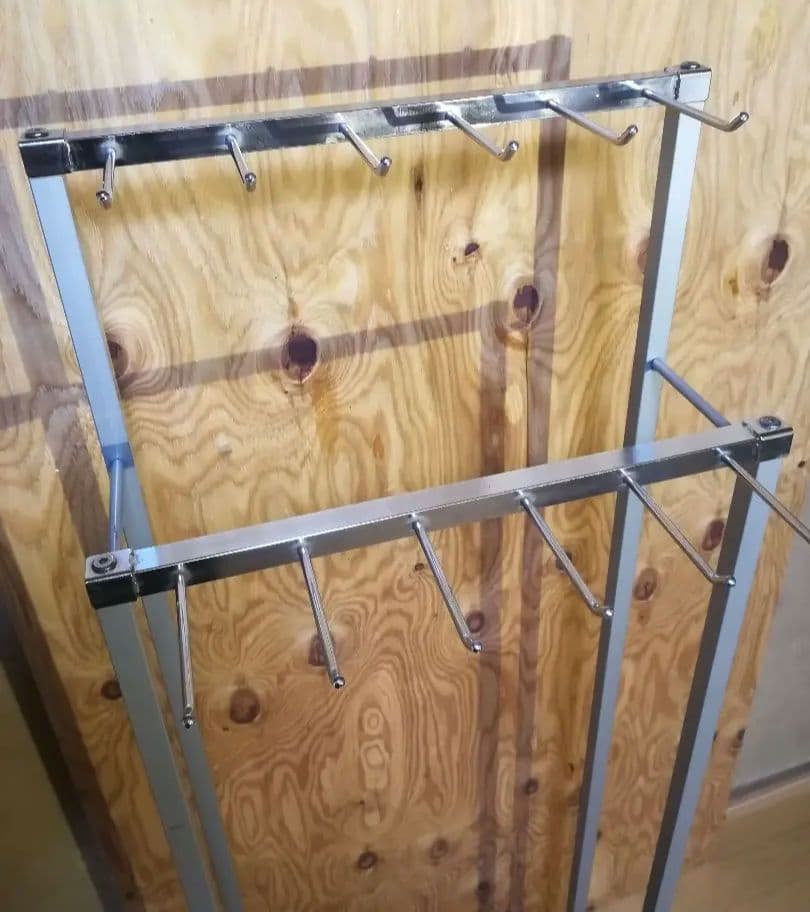 激安ディスプレイ スタンド セレクト 店舗 什器 ベルト ステン【大阪お引取り】